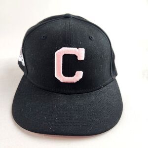 Cleveland Indians Hat New Era Black 2019 All-Star Game Patch 59Fifty Fitted 7